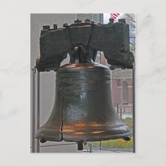 Liberty Bell 002 Vykort (Framsida)