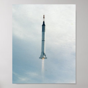 Liberty Bell 7 (Mercury Redstone 4) - lansering Poster