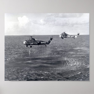 Liberty Bell 7 Splashdown & Recovery Poster