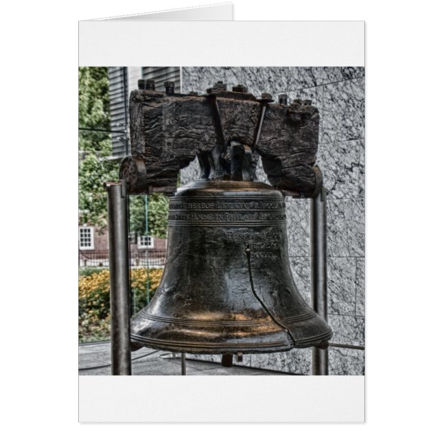 Liberty Bell Hälsningskort (Framsidan)