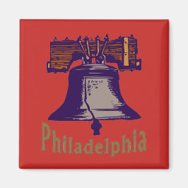 Liberty Bell i Philadelphia Magnet