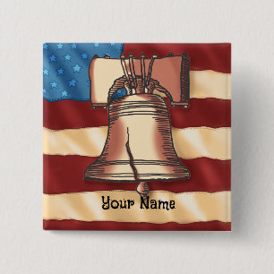 Liberty Bell-kvadratstift Knapp
