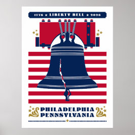Liberty Bell Philadelphia Pennsylvania Rand Poster