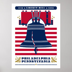 Liberty Bell Philadelphia Pennsylvania Rand Poster