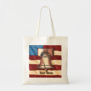 Liberty Bell tote bag Tygkasse