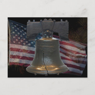 Liberty Bell vycard Vykort