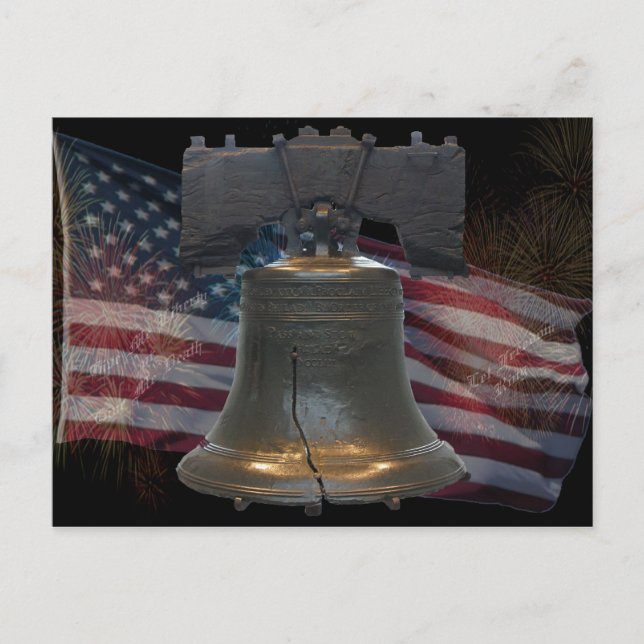 Liberty Bell vycard Vykort (Framsida)