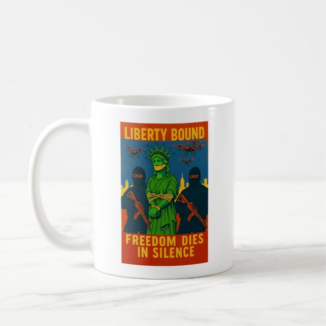 Liberty Bound - Mug Kaffemugg (Vänster)