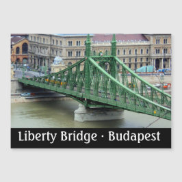Liberty Bridge Budapest-magnetkort