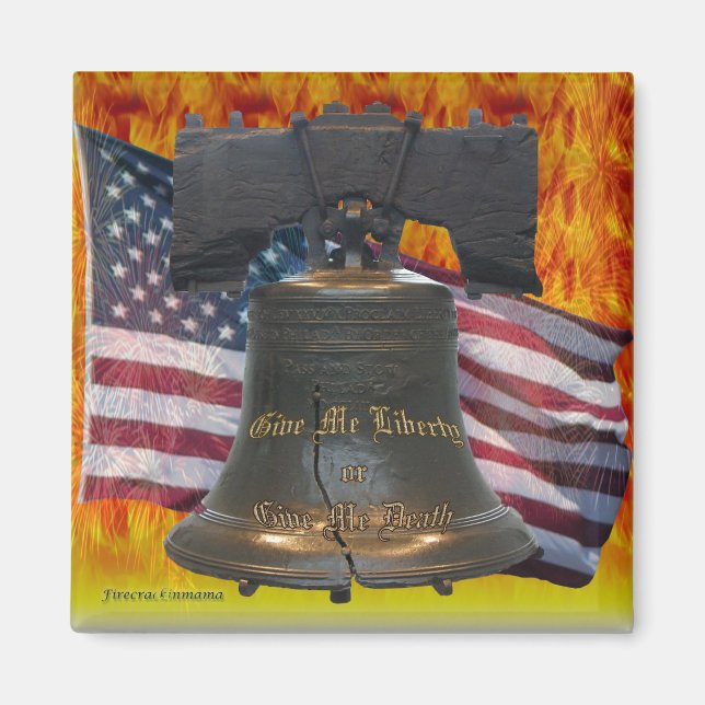 Liberty Burning Magnet (Framsidan)