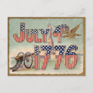 Liberty Cannon Stars & Stripes Vykort