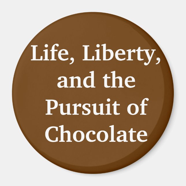 Liberty Chocolate Magnet (Framsidan)