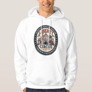 Liberty Circus Patriotisk Patriotisk Cirkus Ringmä Hoodie