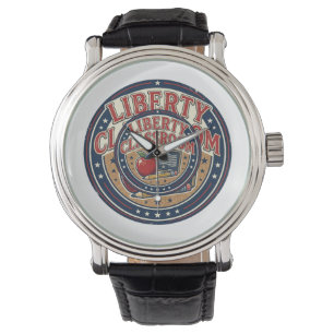 Liberty Classroom Patriotisk Patriotisk Lärare Kla Armbandsur