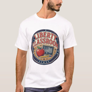 Liberty Classroom Patriotisk Patriotisk Lärare Kla T Shirt