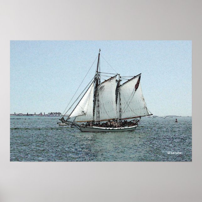 Liberty Clipper Rendering Poster (Framsidan)