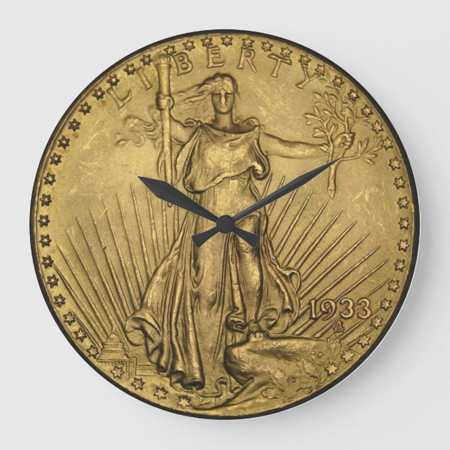 Liberty Coin Stor Klocka (Framsida)