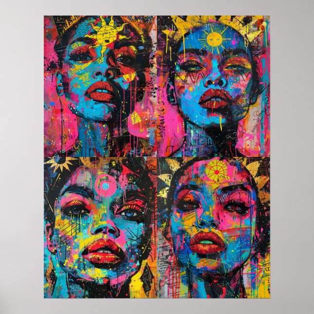 Liberty Damen Poster (Framsidan)