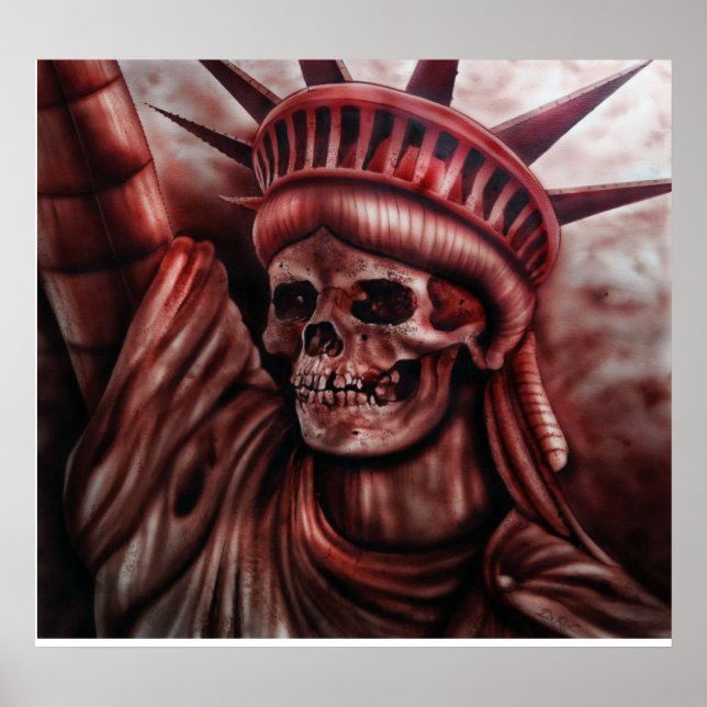 Liberty Decayed Poster (Framsidan)