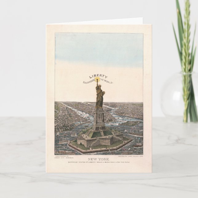 Liberty Enlightening the World | Charles Magnus Kort (Framsida)