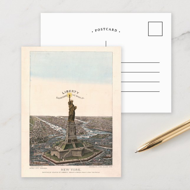Liberty Enlightening the World | Charles Magnus Vykort (Skapare uppladdad)