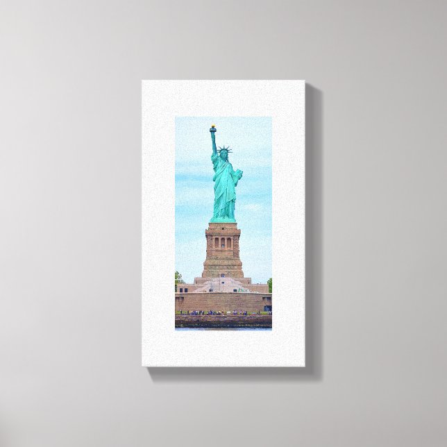 Liberty Enlightening the World Lazarus Poem Canvas (Framsida)