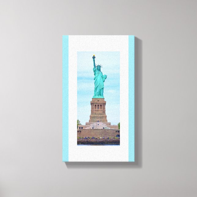 Liberty Enlightening the World Lazarus Poem Canvas (Framsida)