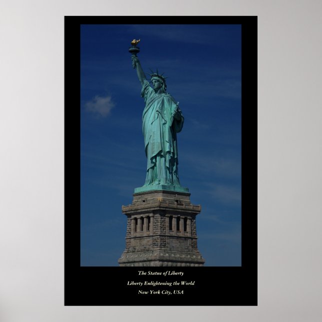 Liberty Enlightening the World - Statue of Liberty Poster (Framsidan)