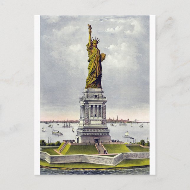 Liberty Enlightening the World Vykort (Framsida)