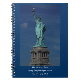 Liberty Enlightensive the World - Frihetsgudinnan Anteckningsbok