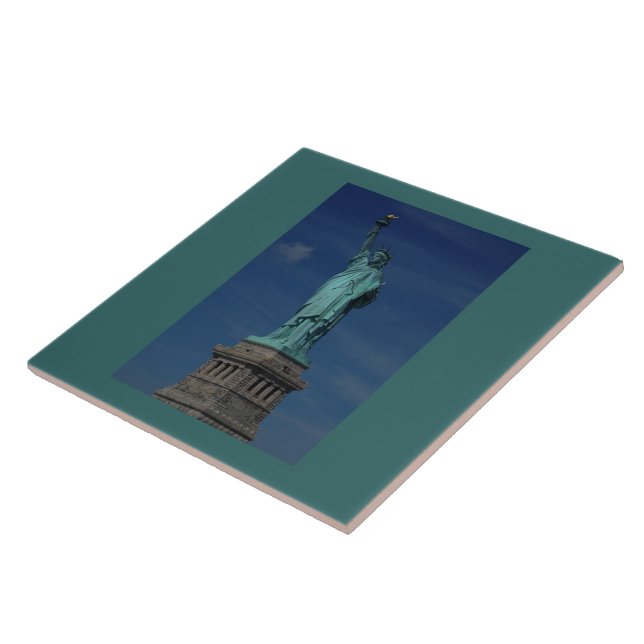 Liberty Enlightensive the World - Frihetsgudinnan Kakelplatta (Sidan)