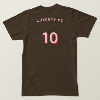 Liberty FC Navy Star Tee  Premium USA Fotboll 