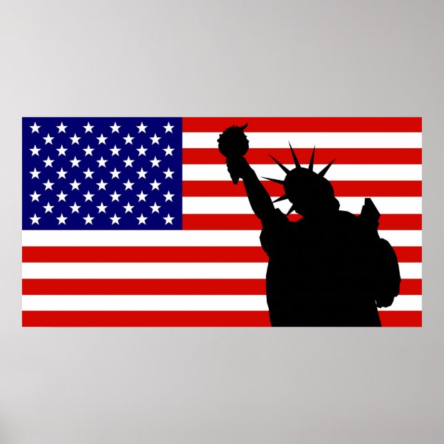 Liberty Flagga Poster (Framsidan)