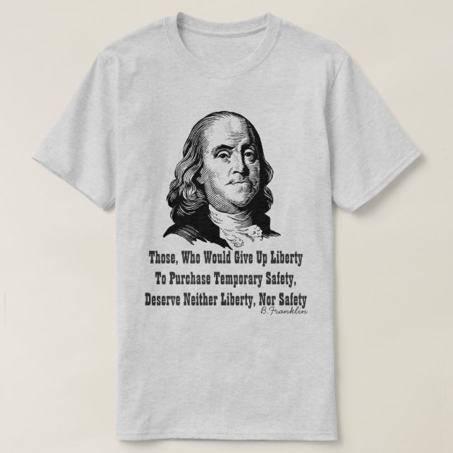 Liberty for Security T-Shirt (Design framsida)