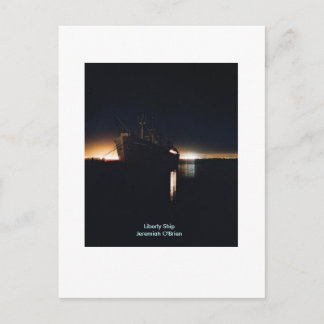 Liberty Frakt SSJeremiah O'Brien - Anpassad Vykort