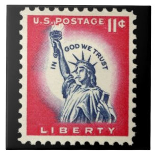 Liberty Frimärke Kakelplatta