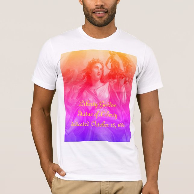 Liberty Goddess T-Shirt (Framsida)