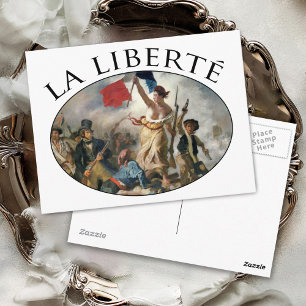 Liberty Guiding the People Vykort