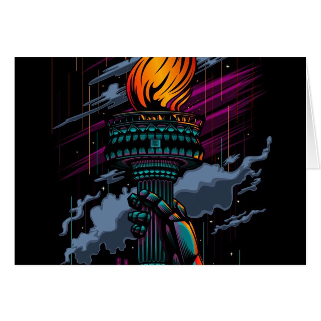 Liberty Hälsningskort (Framsidan Horizontal)