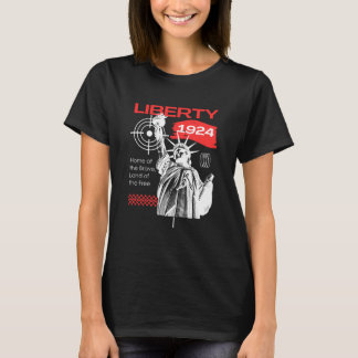 Liberty Home Of Brave T Shirt