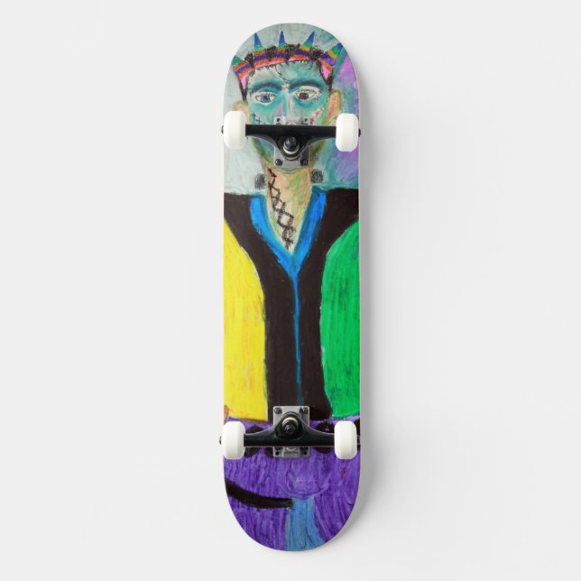 LIBERTY HUND PRO SHOP SKATEBOARDS FRANKENSTEIN ART (Framsida)