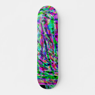 LIBERTY HUND PRO SHREDDER - SKATEBOARDS - NEON