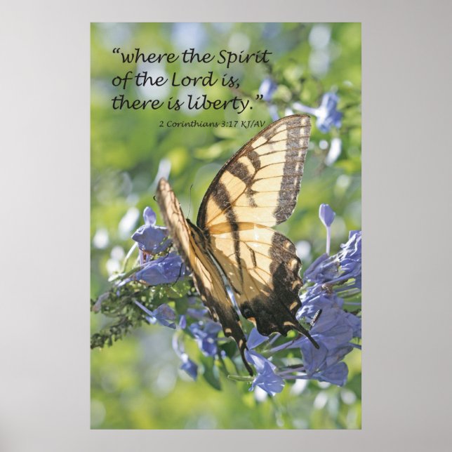 Liberty in the Spirit Scripture Poster (Framsidan)