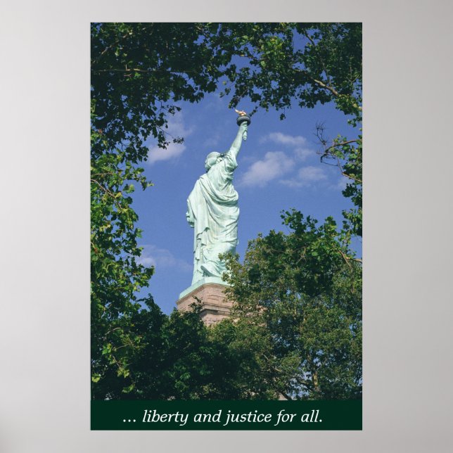 Liberty & Justice for All Poster (Framsidan)