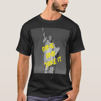 Liberty-kom och ta det t shirt