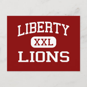 Liberty - Lejon - High - Brentwood California Vykort