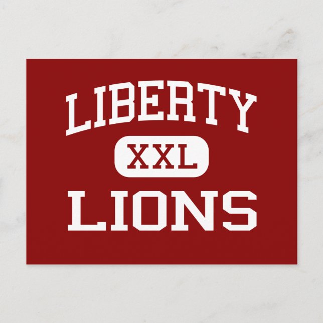 Liberty - Lejon - High - Brentwood California Vykort (Framsida)