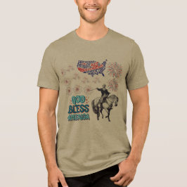 Liberty Lights Show visar olivträd T Shirt