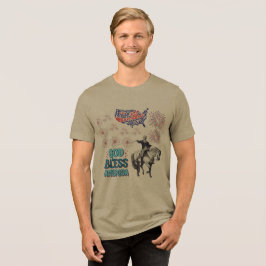 Liberty Lights Show visar olivträd T Shirt