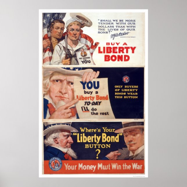 Liberty Loan Poster (Framsidan)